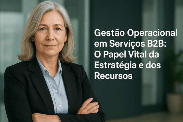 Gestão Operacional em Serviços B2B O Papel Vital da Estratégia e dos Recursos