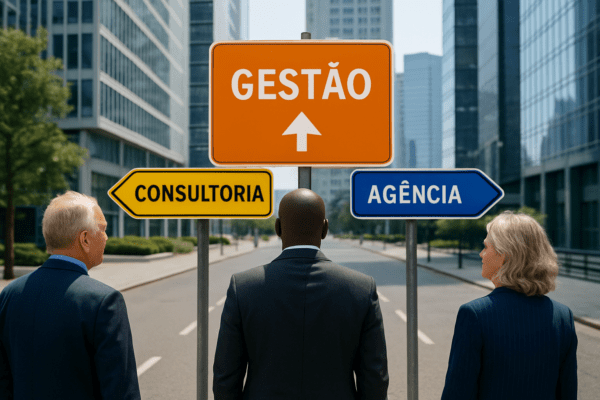 Diferença entre Gestão, Consultoria e Agência
